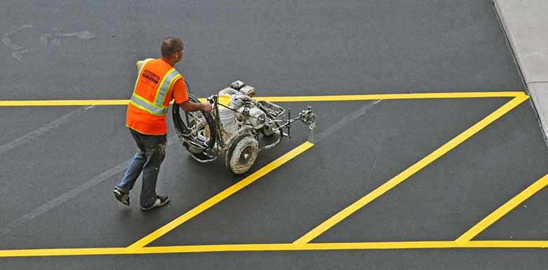 San Antonio Asphalt Parking Lot Striping By ASC Commercial Paving Contractors